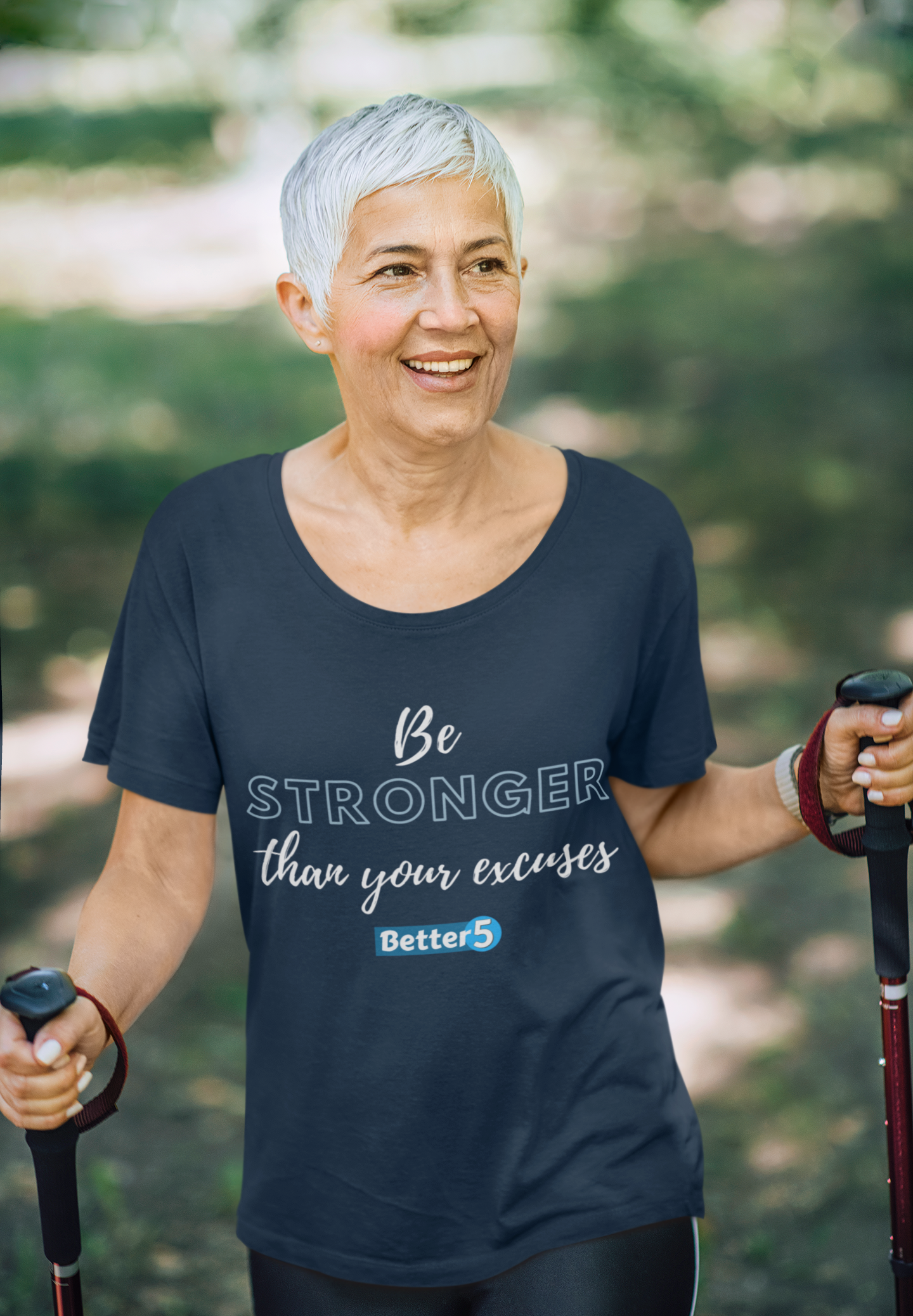 "Be Stronger Than Your Excuses" Short-Sleeve Unisex T-Shirt